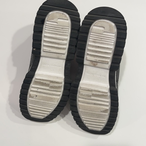 MICHAEL KORS Cosmo Slip On Sneakers ~ Glitter Gold ~ Size 9.5 - Picture 5 of 7